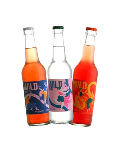 [P0008688] Wild Drinks Probier-Paket (12×330ml) *